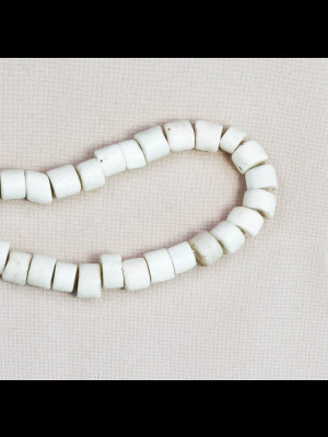 124 porcelain trade beads (Gumba beads)