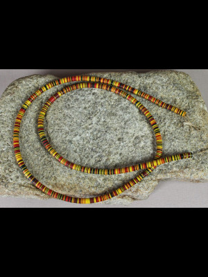 African bakelite heishi disk beads