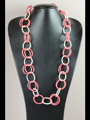 Recycled plastic necklace 