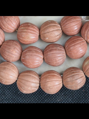 44 terra cotta beads