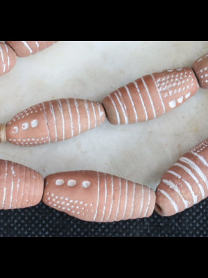 27 terra cotta beads (Mali)