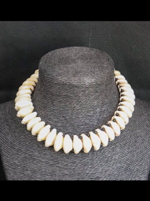 Necklace in cowry shells