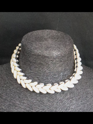 Necklace in cowry shells