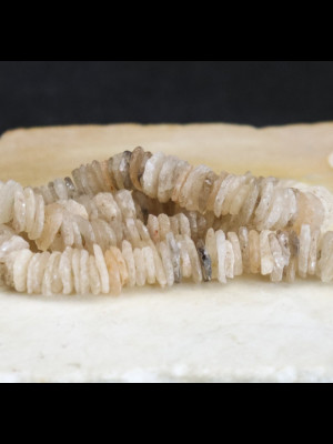 Ancient rock cristal beads