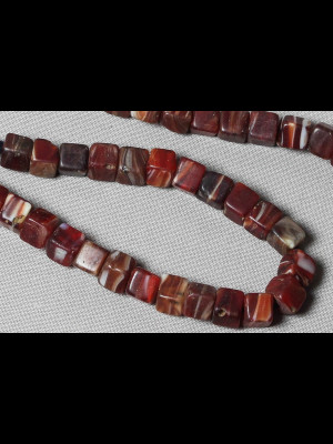 81 antique glass beads
