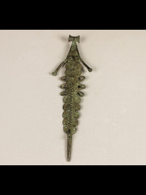 Large bronze pendant (Burkina Faso)