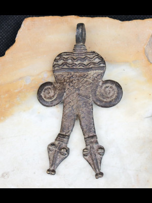 Gan pendant in bronze (Burkina Fasp)