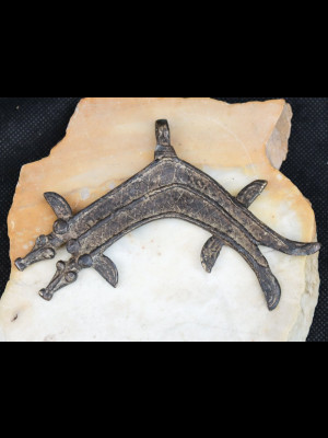 Pendant in bronze (Burkina Faso)