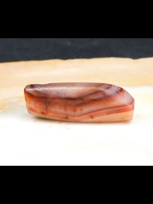 Old carnelian bead