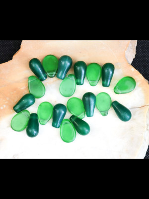 Strand of 20 trade beads (Bohemian wedding beads)