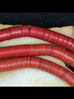 African bakelite heishi disk beads 8mm