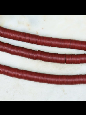 African bakelite heishi disk beads 6mm 