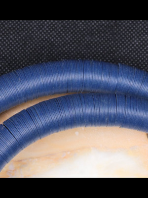 African bakelite heishi disk beads 15mm