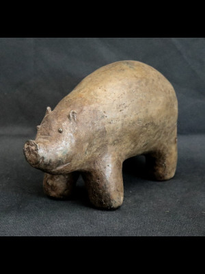 Pig in bronze (Lobi-Burkina Faso))