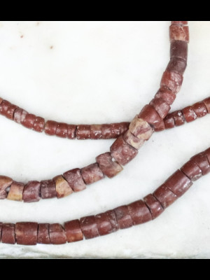 Strand of old old African bauxite beads