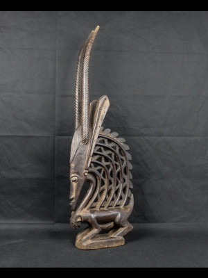 Bambara crest mask tchiwara (Mali)