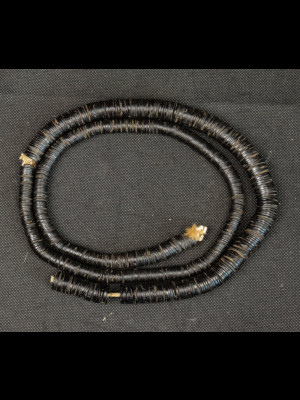 African coconut shell heishi disk beads 10-13mm