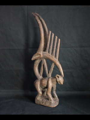 Bambara crest mask tchiwara (Mali)