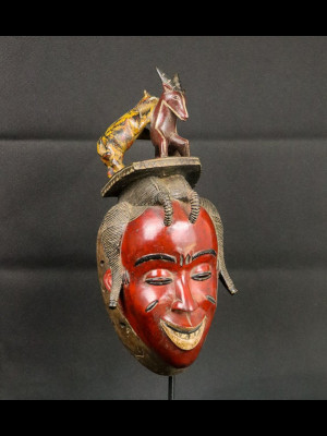 Zaouli mask (Gouro-Ivory Coast)