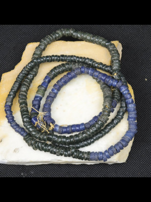 2 strand of glass beads from Ghana