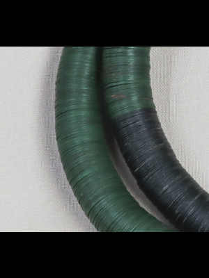 African bakelite heishi disk beads 15mm