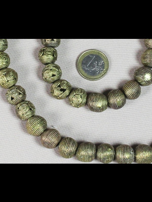 50 brass beads
