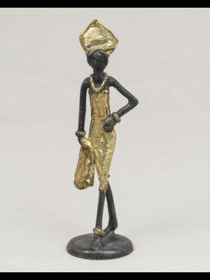 Elegant woman (bronze)