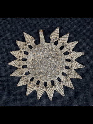 Gan pendant in bronze (Burkina Faso)
