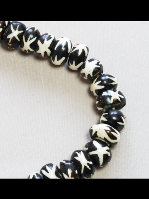 40 bone beads