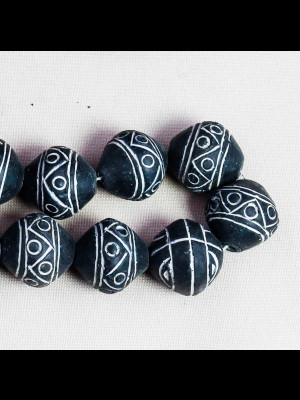 30 terra cotta beads