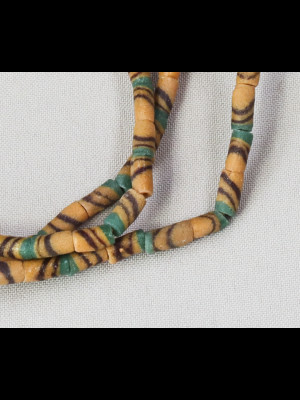 Strand of glass beads from Ghana