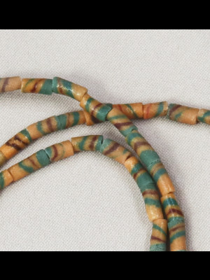 Strand of glass beads from Ghana