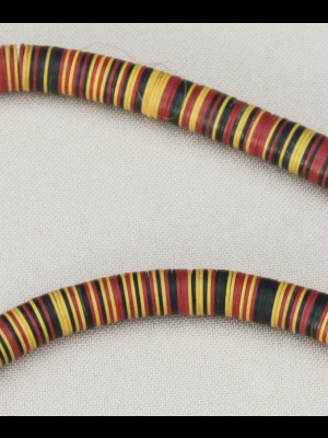 African bakelite heishi disk beads 8mm