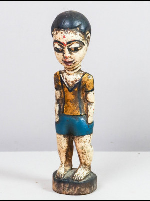 Old Baule colon statuette (Ivory Coast)