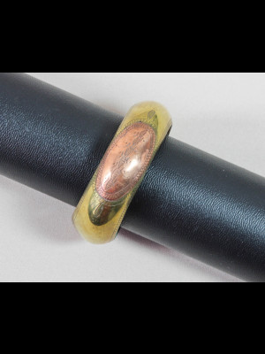 Bracelet in brass and copper