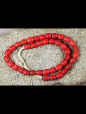 40 « Loubia » glass beads from Ethiopia 