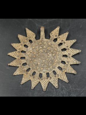 Gan pendant in bronze (Burkina Faso)