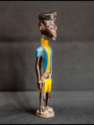 Baule colon statuette (Ivory Coast)