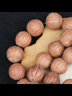 43 terra cotta beads