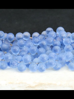 Strand of small Venetian 4 layer chevron beads
