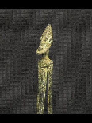 Dogon ancestor (Bronze from Mali)