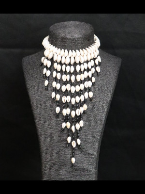 Necklace in cowry shells