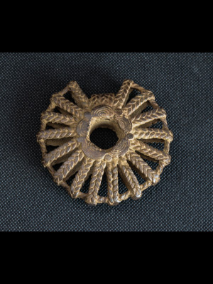 Pendant in bronze "Dogon sun"