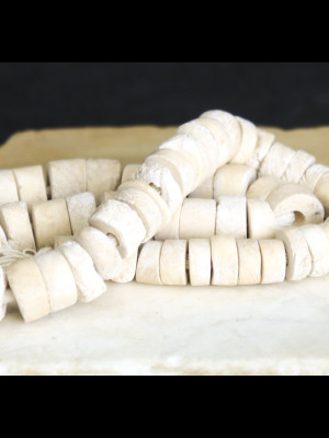 65 bone beads