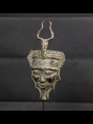 Bambara mask (Bronze from Mali)