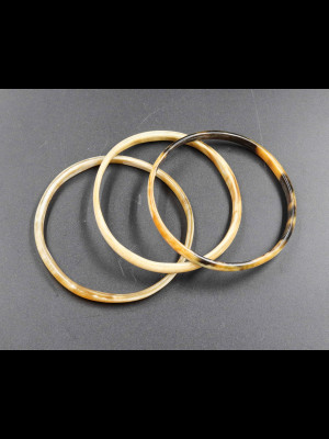 3 horn bracelets