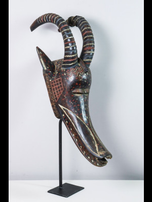 Beautiful Bobofing Nyanga mask (Burkina Faso)
