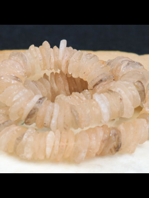 Ancient rock cristal beads