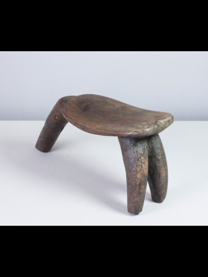 Old Lobi stool (Burkina Faso)