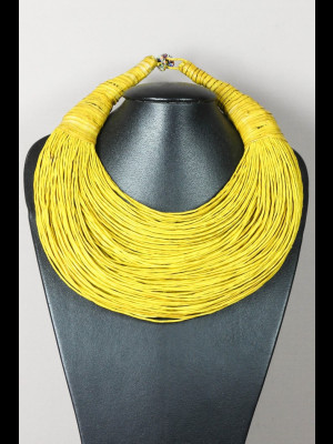 Necklace 200 leather threads